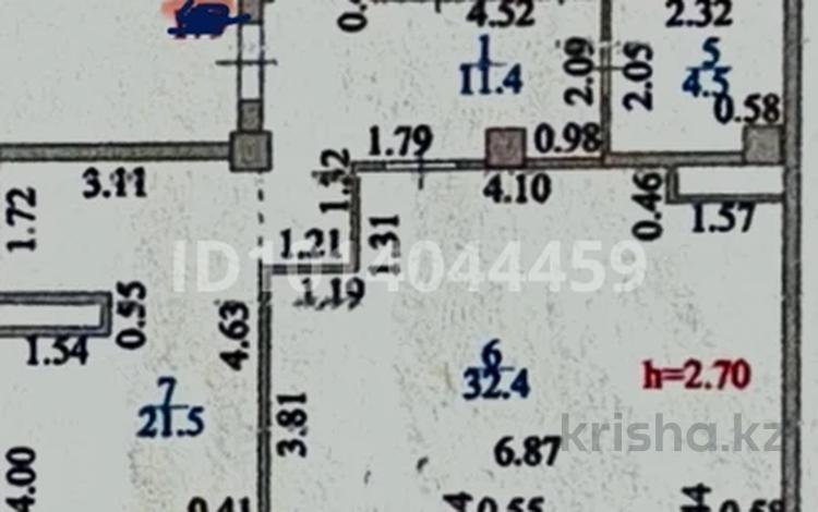 3-комнатная квартира · 104 м² · 4/16 этаж, Чингиз Айтматов 38 — Айтматова Мухамедханова за 49 млн ₸ в Астане, Нура р-н — фото 2