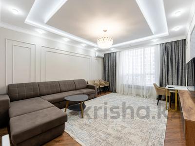 3-комнатная квартира · 95 м² · 4/18 этаж, улица Шамши Калдаяков 23/1 за 66 млн ₸ в Астане, Сарайшык р-н