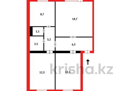 3-комнатная квартира · 67 м² · 2/5 этаж, 4 микрорайон за 14 млн ₸ в Абае