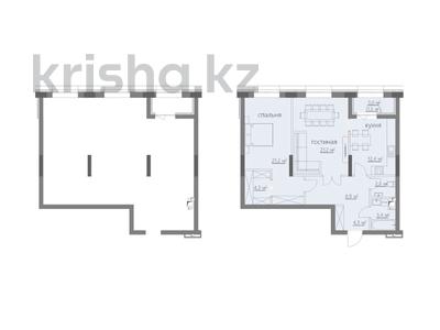 2-бөлмелі пәтер · 83.1 м², мкр Михайловка , ​Улица Аманжолова 47/1, бағасы: ~ 47.4 млн ₸ в Караганде, Казыбек би р-н