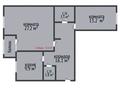 2-комнатная квартира · 72 м² · 5/5 этаж, 5-й микрорайон, 5 микрарайон 11 за 29 млн ₸ в Костанае — фото 9