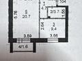1-комнатная квартира · 40 м² · 1/6 этаж, Юбилейный, Камшат Доненбаева 47 — Рядом ресторан Астам за 18 млн ₸ в Костанае — фото 14