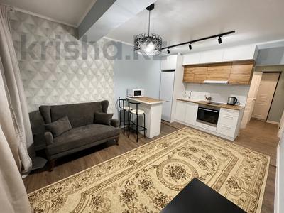2-бөлмелі пәтер · 45 м² · 1/18 қабат, Абая — Брусиловского, бағасы: 45 млн ₸ в Алматы, Бостандыкский р-н
