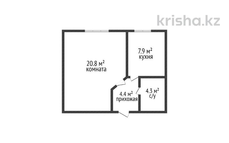 1-комнатная квартира, 37.4 м², 8/9 этаж, пушкина 135 за 13.5 млн 〒 в Костанае — фото 2