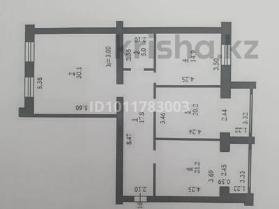 3-комнатная квартира · 109.2 м² · 4/5 этаж, мкр. Алтын орда, Саздинское лесничество 228/3 за 35 млн ₸ в Актобе