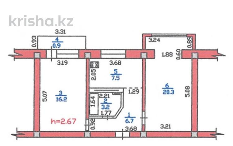 2-комнатная квартира · 55 м² · 5 этаж, Исаева 88 — ЛУЧШЕЕ ПРЕДЛОЖЕНИЕ!!! Помощь с ИПОТЕКОЙ! за 44 млн ₸ в Алматы, Алмалинский р-н — фото 14