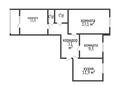 3-бөлмелі пәтер · 65 м² · 4/5 қабат, Чкалова, бағасы: 32 млн ₸ в Костанае — фото 8