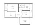 4-комнатная квартира, 85 м², 5/5 этаж, Павлова 42 за 24 млн 〒 в Костанае — фото 2