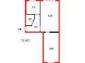 2-комнатная квартира, 44.1 м², 4/5 этаж, Металлургов за 13 млн 〒 в Темиртау — фото 2
