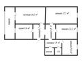 4-комнатная квартира · 90.1 м² · 9/10 этаж, Кайрбекова 336 за 31 млн ₸ в Костанае — фото 19