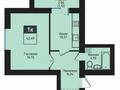 2-бөлмелі пәтер · 42.5 м² · 7/9 қабат, Ш. Қалдаяқова А52, бағасы: 26 млн ₸ в Астане, Сарайшык р-н — фото 2