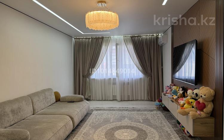 3-комнатная квартира · 87.3 м² · 4/9 этаж, мкр Акбулак 37 за 55 млн ₸ в Алматы, Алатауский р-н — фото 2