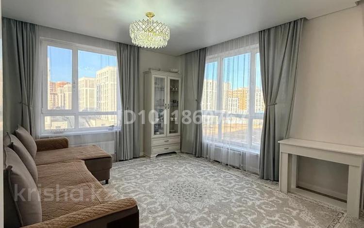 3-бөлмелі пәтер · 76 м² · 4/9 қабат, Нажимеденова 25/1 — Нурмагамбетова, бағасы: 52 млн ₸ в Астане, Алматы р-н — фото 2
