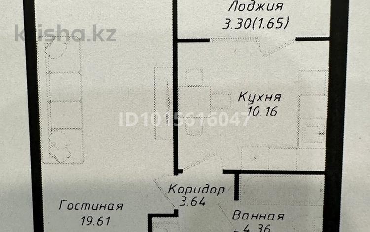 1-бөлмелі пәтер · 39.6 м² · 6/9 қабат, Улы Дала 38/1, бағасы: 26.7 млн ₸ в Астане, Нура р-н — фото 2
