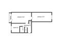 2-комнатная квартира · 45 м² · 2/5 этаж, Кубеева за 18.5 млн ₸ в Костанае — фото 6