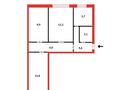 3-комнатная квартира, 56 м², 2/5 этаж, Карла Маркса 16 за 10 млн 〒 в Шахтинске — фото 11