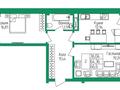 2-комнатная квартира · 66.6 м² · 2/9 этаж, Ильяса Есенберлина 92 — Фреш маркет Спорт сити район за ~ 30 млн 〒 в Усть-Каменогорске
