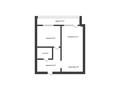 2-бөлмелі пәтер · 50.7 м² · 4/5 қабат, Дулатова 39/1, бағасы: 22.5 млн ₸ в Кокшетау — фото 15