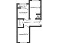 2-комнатная квартира · 68 м² · 7/16 этаж, мкр Нурсат, Аргынбекова 299А за 30 млн ₸ в Шымкенте, Каратауский р-н — фото 5