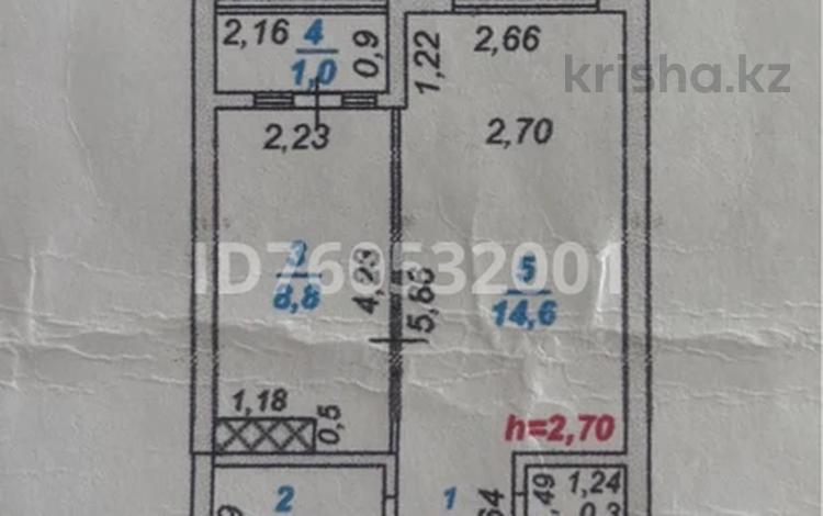 1-бөлмелі пәтер · 32 м² · 2/12 қабат, мкр Асар 36, бағасы: 17 млн ₸ в Шымкенте, Абайский р-н — фото 2