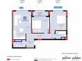 3-комнатная квартира · 70.42 м² · 3/9 этаж, мкр Нурсая, Абулхайр-хана 69/1 за 40 млн 〒 в Атырау — фото 2