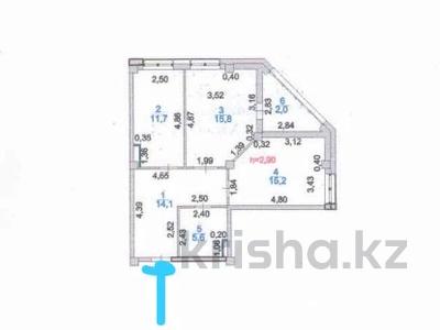 2-комнатная квартира, 65 м², 6/15 этаж, Акмешит 1 — Ботанический сад за 27.5 млн 〒 в Астане