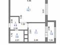 1-бөлмелі пәтер · 37.4 м² · 3/10 қабат, Кордай 85, бағасы: ~ 22 млн ₸ в Астане, Алматы р-н — фото 14