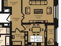 1-комнатная квартира · 46 м², Кошкарбаева 1 — Момышулы за 37.7 млн ₸ в Астане, Алматы р-н — фото 2