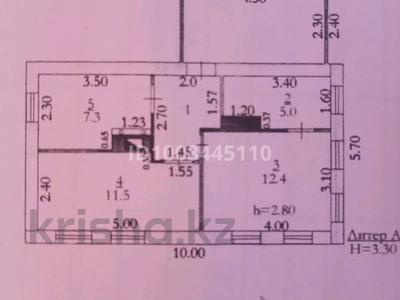 Отдельный дом · 5 комнат · 78 м² · 5.5 сот., М.Т.ряхова 132 за 15 млн ₸ в Актобе, мкр. Курмыш