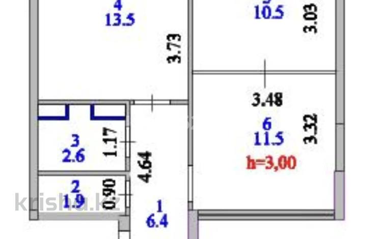 2-комнатная квартира · 46.4 м² · 8/15 этаж, Ахмет Байтурсынулы 16/3 за 29 млн ₸ в Астане, Сарайшык р-н — фото 9