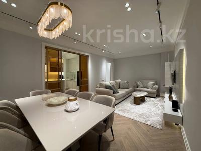 Аренда квартир в Алматы: 2-комнатная квартира · 120 м² · 3/7 этаж · помесячно, Жамакаева за 800 000 〒 2-комнатная квартира · 120 м² · 3/7 этаж · помесячно, Жамакаева за 800 000 〒 в Алматы, Бостандыкский р-н