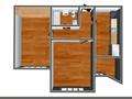 2-бөлмелі пәтер · 62 м² · 7/9 қабат, мкр Аккент, Мкр. Аккент 33, бағасы: 39 млн ₸ в Алматы, Алатауский р-н — фото 2