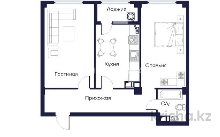 2-комнатная квартира · 67.23 м² · 5/9 этаж, Байдибек би за ~ 38 млн ₸ в Шымкенте, Каратауский р-н — фото 2