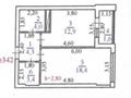1-бөлмелі пәтер · 45 м² · 10/10 қабат, Жансугурова 92а, бағасы: 25 млн ₸ в  — фото 3
