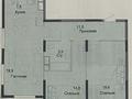 3-бөлмелі пәтер · 79.9 м² · 12 қабат, Жандосова 94А, бағасы: 55 млн ₸ в Алматы, Бостандыкский р-н