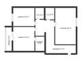 3-комнатная квартира, 107 м², 9/9 этаж, сейфуллина 84 за 26 млн 〒 в Кокшетау — фото 2