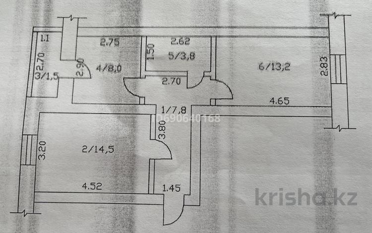 2-комнатная квартира, 48.8 м², 3/5 этаж, Нурмагамбетова 152 за 15.5 млн 〒 в Акколе — фото 2