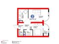2-бөлмелі пәтер · 64 м² · 3 қабат, Кунаева, бағасы: 84.6 млн ₸ в Шымкенте, Аль-Фарабийский р-н