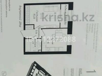 1-комнатная квартира · 38 м² · 6/12 этаж, Мухамедханова 43 за 22 млн ₸ в Астане, Нура р-н