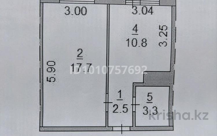 1-бөлмелі пәтер · 34.3 м² · 1/5 қабат, Маяковского 109/1 — 25 магазин, перекресток улиц Маяковского - Чкалова, бағасы: 13.8 млн ₸ в Костанае — фото 7