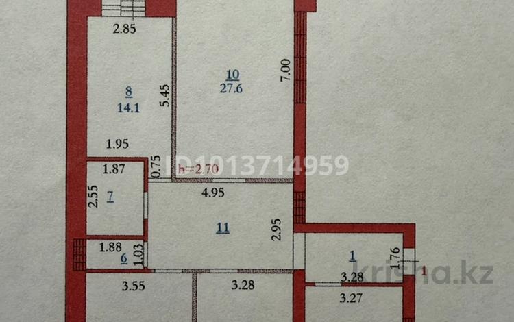 4-бөлмелі пәтер · 120 м² · 2/5 қабат, мкр. Алтын орда 2 — Ораза Татеулы, бағасы: 55 млн ₸ в Актобе — фото 2