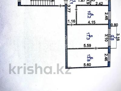 3-комнатная квартира · 57 м² · 2/5 этаж, мкр Новый Город, Нуркена Абдирова 30/2 за 26 млн ₸ в Караганде, Казыбек би р-н