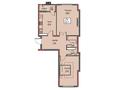 2-комнатная квартира · 68.71 м², Ахмет Байтурсынулы 16/1 за ~ 33.9 млн ₸ в Астане, Сарайшык р-н — фото 3