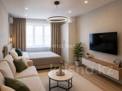 1-бөлмелі пәтер · 40 м² · 2/8 қабат, Просп. Кабанбай батыра 58Бк5, бағасы: 18 000 ₸ в Астане, Есильский р-н
