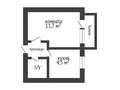 1-комнатная квартира, 21.5 м², 5/5 этаж, Сатпаева за 5.8 млн 〒 в Актобе — фото 11