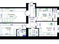 3-комнатная квартира · 88 м² · 2/12 этаж, Чингиз Айтматов 77/7 — Набережная, мост Айтматова за 66 млн ₸ в Астане, Сарыарка р-н — фото 8