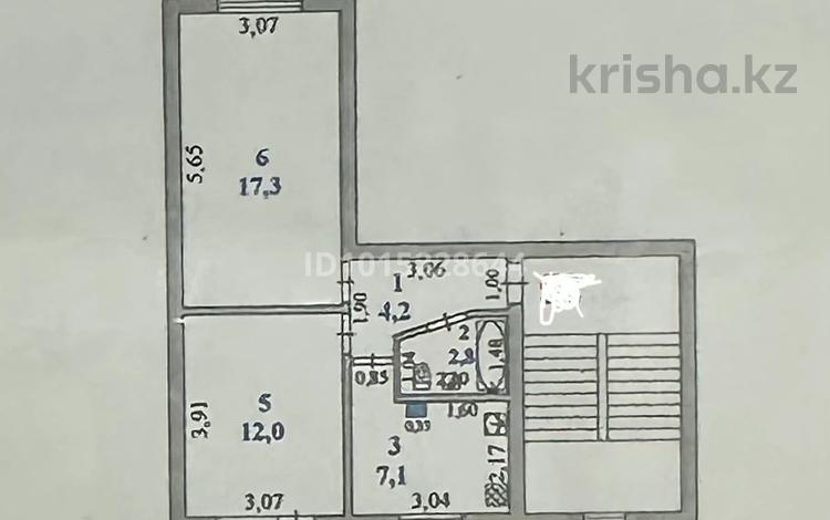 2-комнатная квартира · 44 м² · 3/5 этаж, мкр Центральный, Жолдаскали Досмухамбетова 5 за 25 млн ₸ в Атырау — фото 2