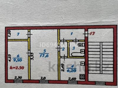 2-комнатная квартира, 43.4 м², 2/3 этаж, Абая 11 — рядом Драмтеатр за 12 млн 〒 в Атырау