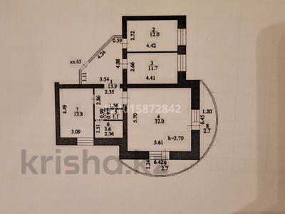 3-бөлмелі пәтер · 95.5 м² · 7/9 қабат, Кенен Азербаев 37/1, 42/1 — Ракымжан Кошкарбаев, бағасы: 40 млн ₸ в Астане, Сарайшык р-н