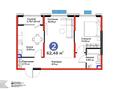2-комнатная квартира · 62.48 м² · 2/9 этаж, мкр Акжар, Белжайлау 47а — Абая-Алатау за 55 млн ₸ в Алматы, Наурызбайский р-н
